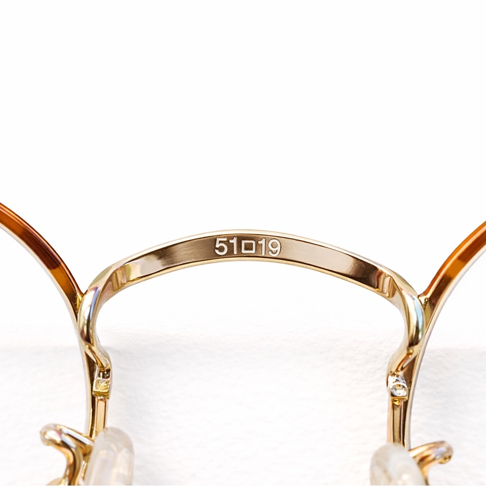 Tura Vintage Round Frames MOD 247 Gold Tortoise - Picture 10 of 11